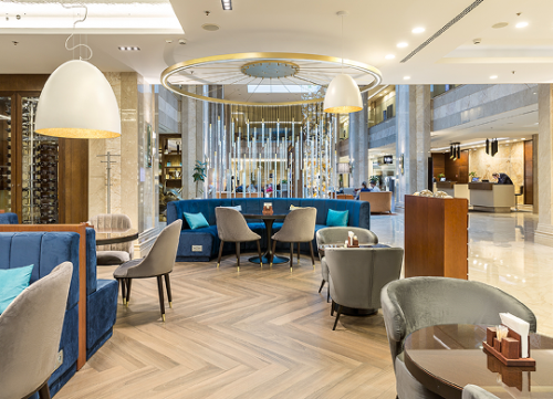 Проект для клиента отель Marriott 5*, г. Москва от CorsaStyle