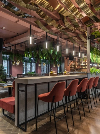 картинка Барный стул Эдгар М от компании CORSASTYLE